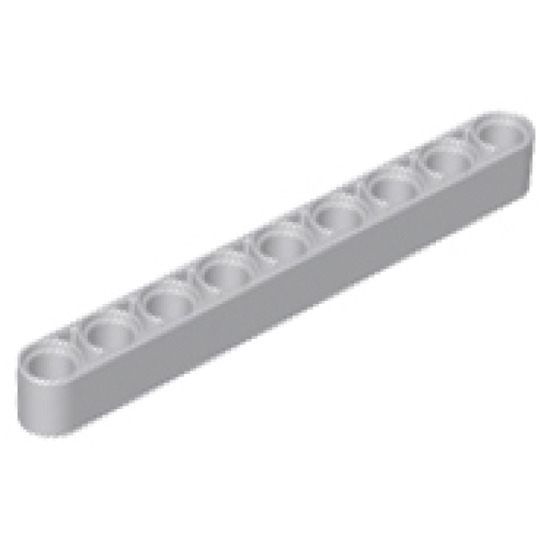 Technic, Hefbalk Dik 1x9 Light Bluish Gray